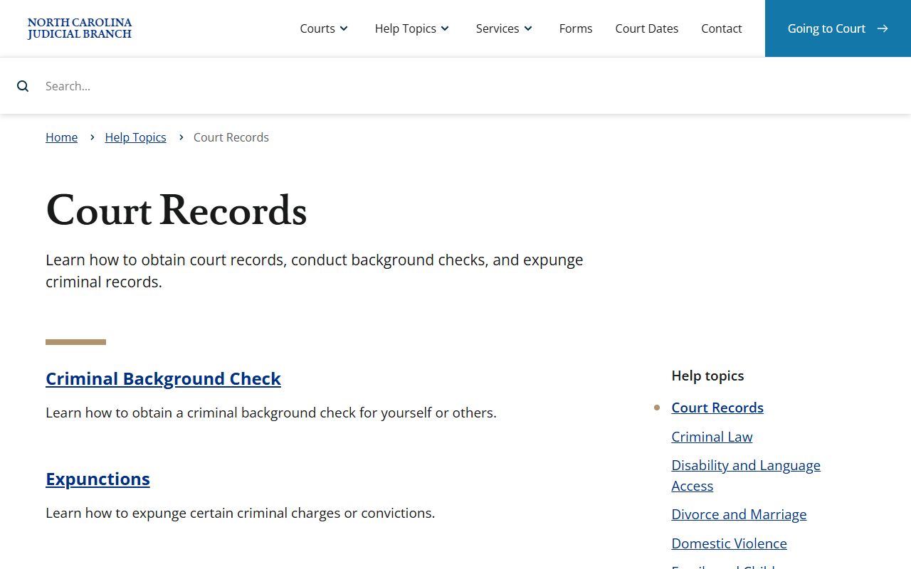 Greene County court records help topic hub