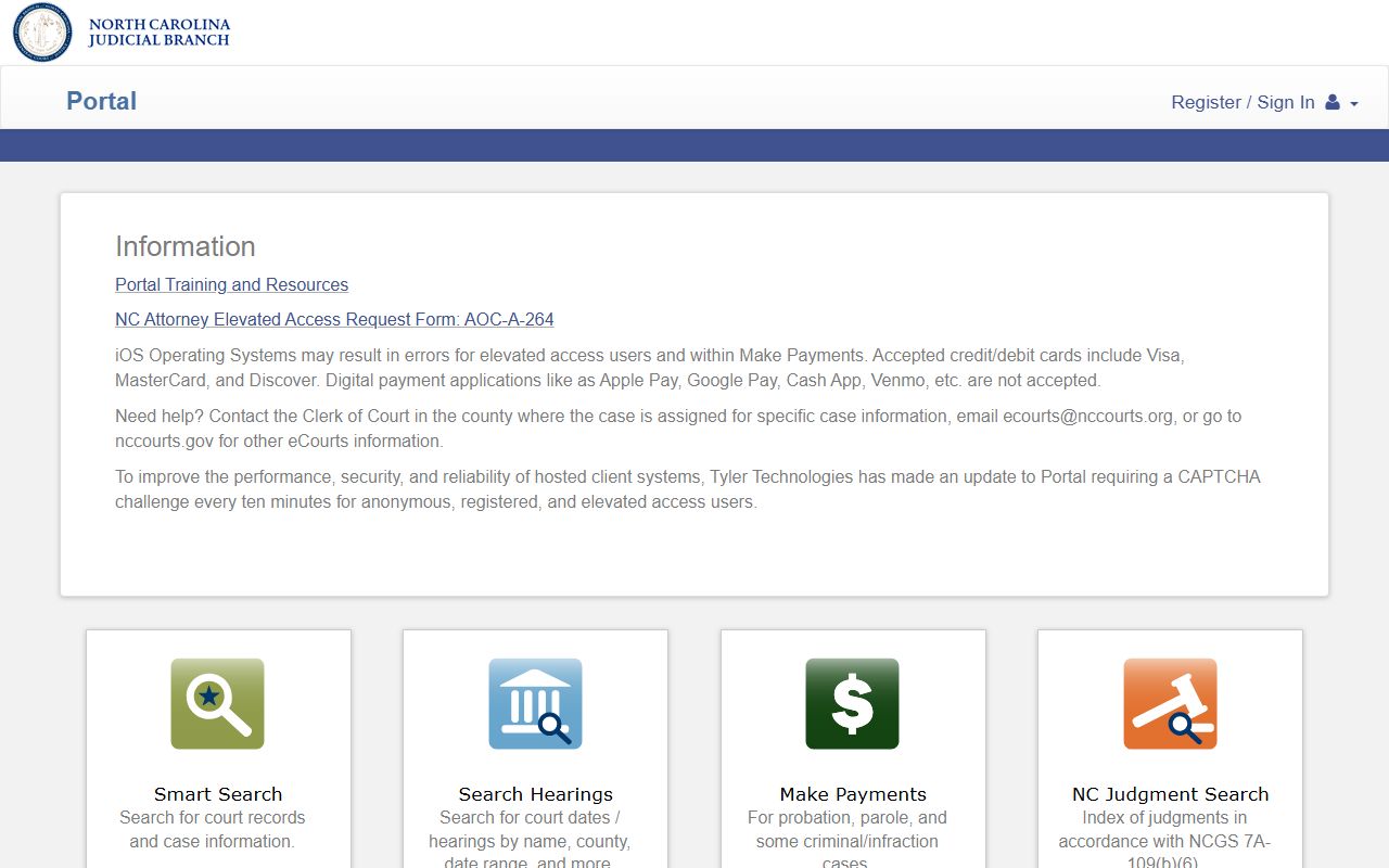 Greene County court records North Carolina eCourts Portal